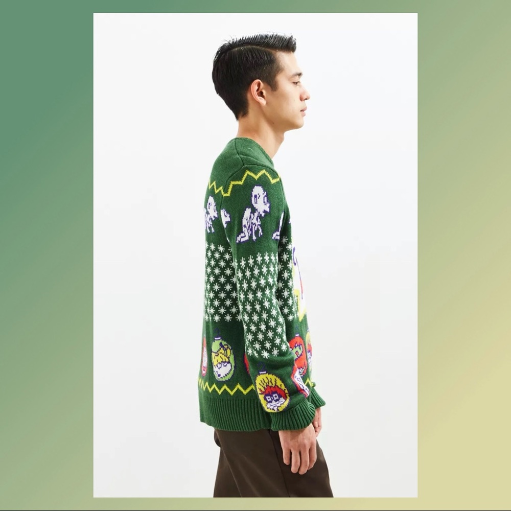 Green Rugrats Holiday Sweater - Picture 6 of 6